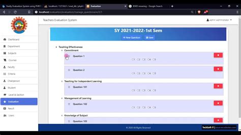 prisms cmu|Faculty Evaluation System .